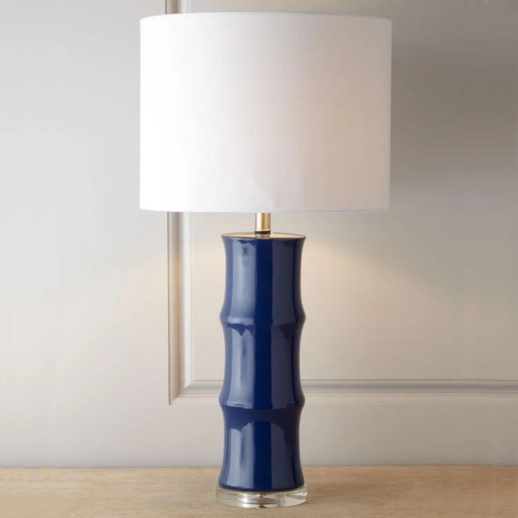 Antique Ceramic base porcelain table lamps for hotel home