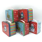 Wholesale Custom Printed Mini Metal Lunch Tin Box With Lock And Key For Kids