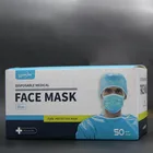 Blue Blue Disposable Mask Wholesale Blue Disposable Medical Protective 3Ply Nonwoven Sensi Disposable Mask 3 Ply