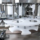 ZONESUN Tin Aluminum Can Food Automatic Capping Machines Sealing Packing Machines