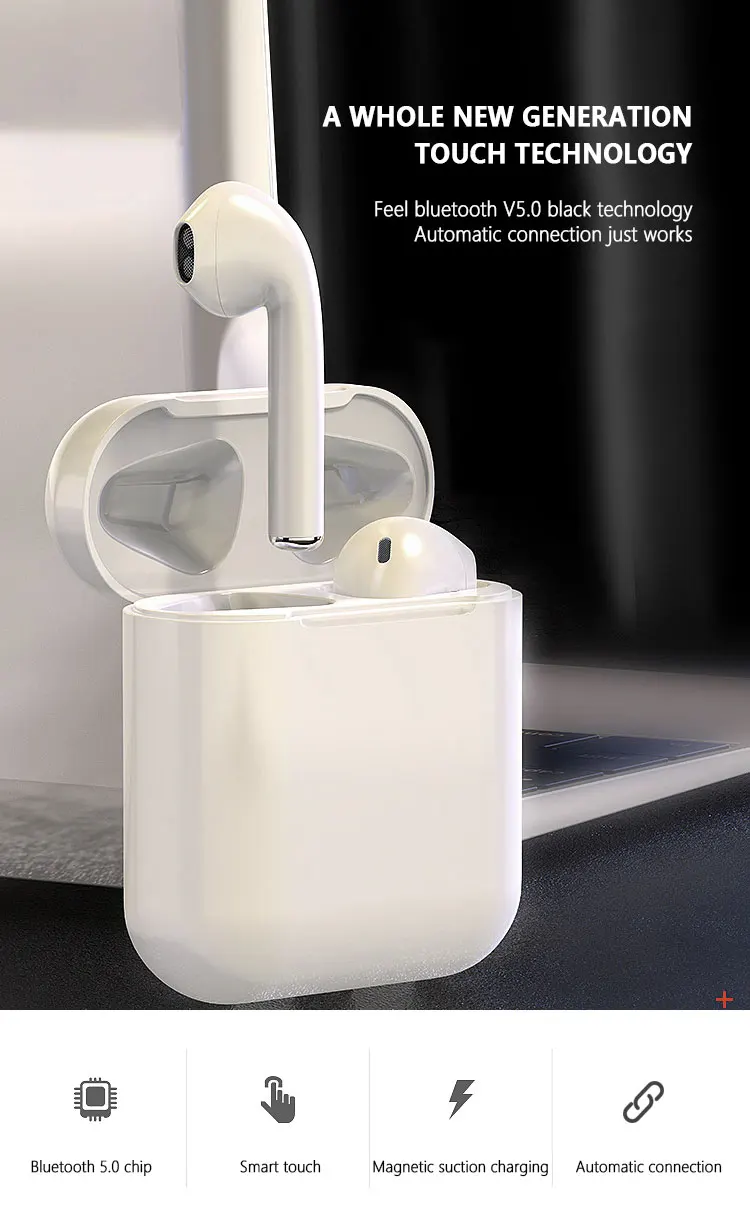Original Factory i11 TWS Bluetooth Headphones Earphones For Apple all iPhones Wireless Bluetooth Earphones - ANKUX.COM