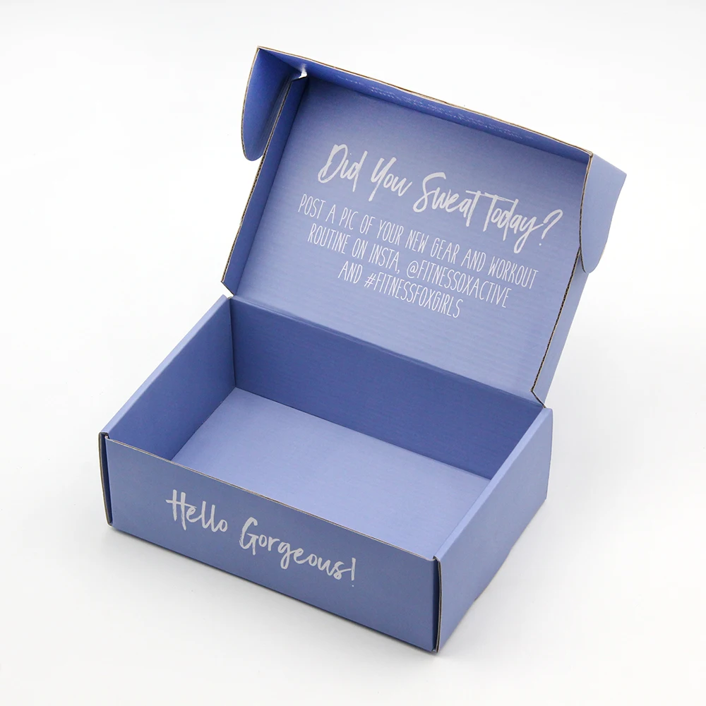 custom printed corrugated shipping box carton packaging box