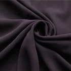 pure silk fabric purple heavy silk chiffon fabric for dress