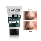 Hemp Oil Extract Cream Full Spectrum CBD Oil Organic Foam Wash The Face Face Cleanser For Men