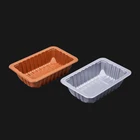 Tray Packing Meat Packaging Tray Disposable Plastic Meat Tray Suitable For MAP Packing