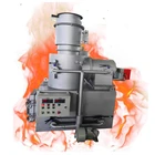 2019 smokeless recycling pyrolysis plant continuous waste plastic incinerator for sale
