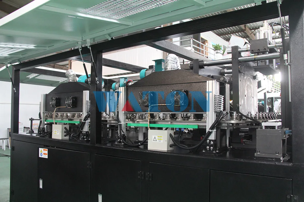 4 Cavity Semi Auto Blow Molding Machine Stretch Blow Molding Machine