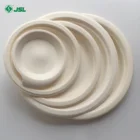 9 Inch Compostable Disposable Round plates Biodegradable Tableware Of Sugarcane Bagasse