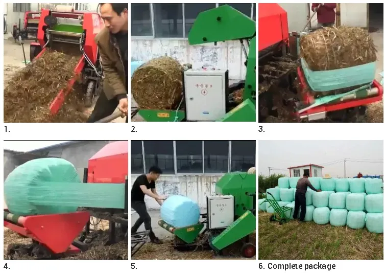 hay bale making machine