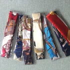Long Scarves 2020 Hotsale Wholesale Digital Print Long Narrow Skinny Wrist/Neck/bag Scarf