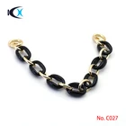 Acrylic Mix Metal Chain For Handbag Handle Bag Decoration