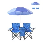 With Cooler Beach Double Folding Chair With Umbrella With Cooler Outdoor Beach Chair