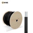Network Ftth Indoor Drop Cable Factory Price Indoor 2 Core Fibre Optic Network Ftth Drop Cable G657a Fiber