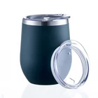 Wholesale Custom 12oz Vacuum Double Wall Stainless Steel Swig Egg Wine Cup Blank Sublimation Tumbler