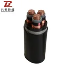 Baling cable plant 1100v 11kv 33kv mv 3 core 95mm2 xlpe insulated aluminum conductor power cable