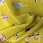 Digital Printed Hangzhou 16MM Silk Crepe De Chine Fabric