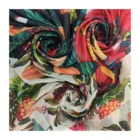 Free sample available polyester chiffon print polyester fabric for curtain