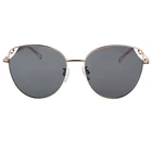 Custom metal retro cat eye polarized ce sunglass for woman
