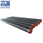 Black Color Dn200mm-800mm SN4 SN8 hdpe double wall corrugated drain pipe