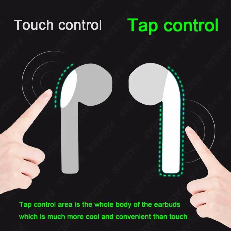 i200 TWS Bluetooth 5.0 Earphone Second Generation Wireless Charging Earplug Pop up Headsets Airoha 1536 Chip Smart Sensor Earbud - ANKUX.COM