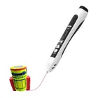 Factory Direct Price Custom 3D Magic Pen With OLED Screen ABS PLA Filament Printer Pen 3D