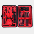 20PCS Manicure Set Stainless Steel Nail tools Kit Nail clipper set with Case Manicure kit Nail Cutter manicure pedicure set