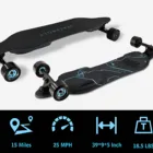 Electric 2020 New 7 Ply 100% Canadian Maple 28 MPH Top Speed Wireless Remote Electric Skateboards