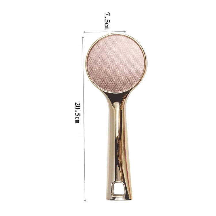 China Supplier Directly Sale No Electric Foot File Round Shaped Crystal glass Foot File