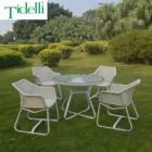 general use factory Price White Fashion Outdoor Flower garden Chair