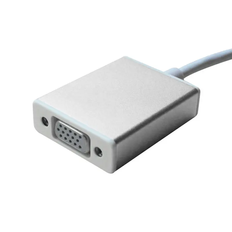 USB 3.1 Type C To VGA Adapter Connecting Digital Cable Reversible For Macbook 12 Inch Converter Adapters - ANKUX.COM