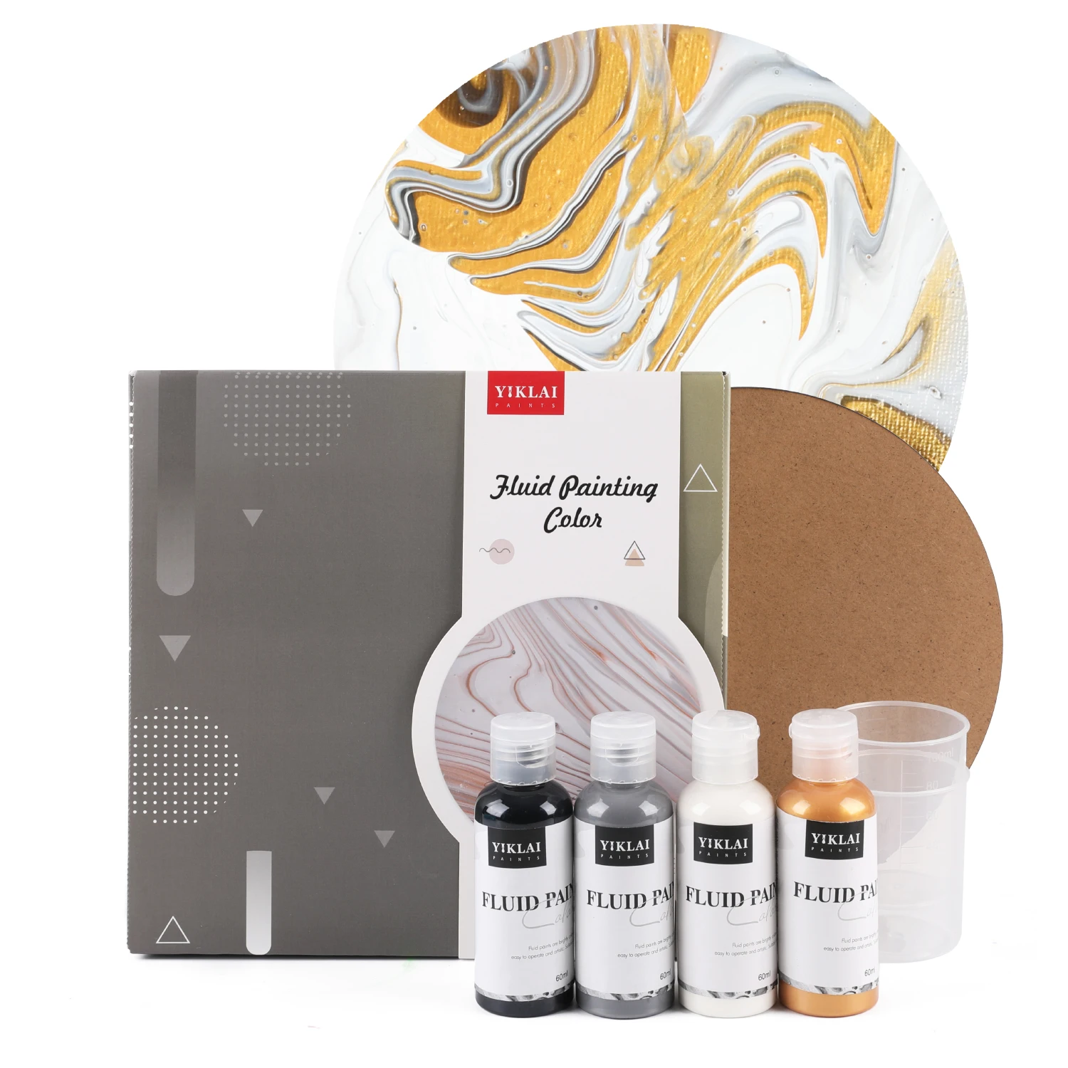 art supplies acrylic pouring paint gift box set