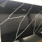 Black Calacatta quartz countertop stone