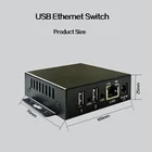 Ethernet USB Ethernet Switch For Phone Live Video Entertainment Network Teaching Wired Internet USB Network Switch