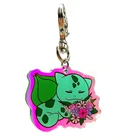 Fashion Cartoon Anime Wholesale Shining Rainbow Holographic Plastic Acrylic Charms