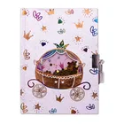Daily journal with calender business planner diary spiral notebooks with colored pages