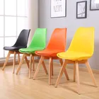 high quality dining room furniture modern dining chair in Europe style wholesale price clear seat chairs for sale