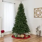 Wholesale PVC PE giant Mixed outdoor decorated Christmas tree mini artificial led indoor christmas tree light with decoration
