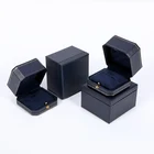 Hight quality custom logo black gift packaging box jewelry display boxes