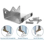 Safety tool stainless steel metal copper brass garage contactless no touch hands free foot operated door opener