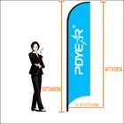 Advertising Custom Flying Banners bali bow sail swooper Teardrop Flag ,Feather Flag Banners,Beach Flags