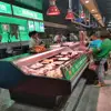 display commercial supermarket refrigerator for meat
