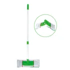 Aluminum handle microfiber fabric flat mop