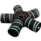 Toy Price China 5 Tunnels Cat House Cat Tunnel Toy With Wholesale Price Factory