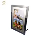 for wholesales A4 LED Crystal Light Box Wall Mount Acrylic Document Holder