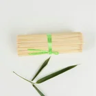 Custom-sized round BBQ skewers bamboo stick