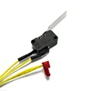 Micro Limit Switch Long Straight Hinge Lever Arm Snap Action with Pre-soldered Wires