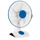 12 inches AC/DC operated 2-speed rechargeable Fan