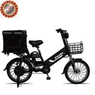 Bike Bike Electric TAIQI N6 Double Lithium Battery Electric Bike Long Range Food Delivery Electric Bike