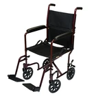 Jumao W14 Hot Selling Aluminum Transport Chair light weight wheelchair for elderly people for OEM Drive