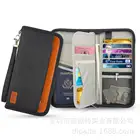 Leather Wallet Personalized Custom RFID Leather Travel Wallet Passport Holder